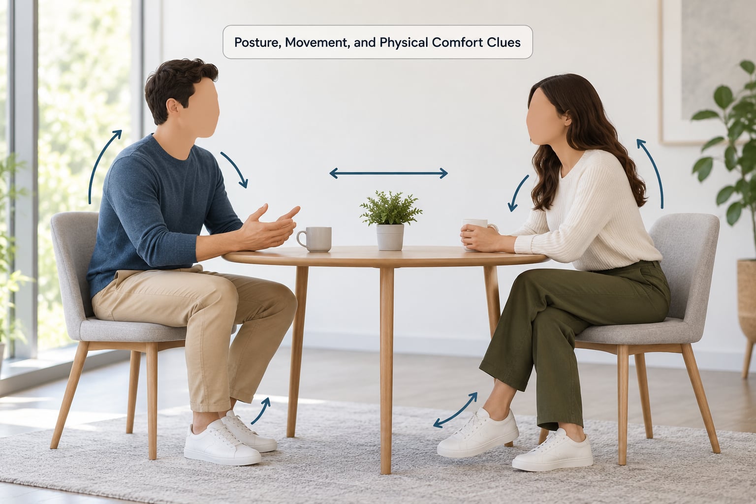 Posture, Movement, and Physical Comfort Clues