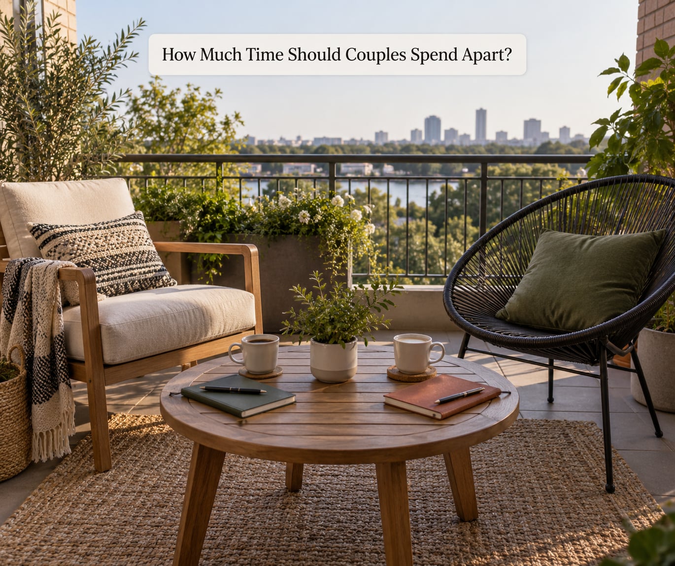 How Much Time Should Couples Spend Apart?