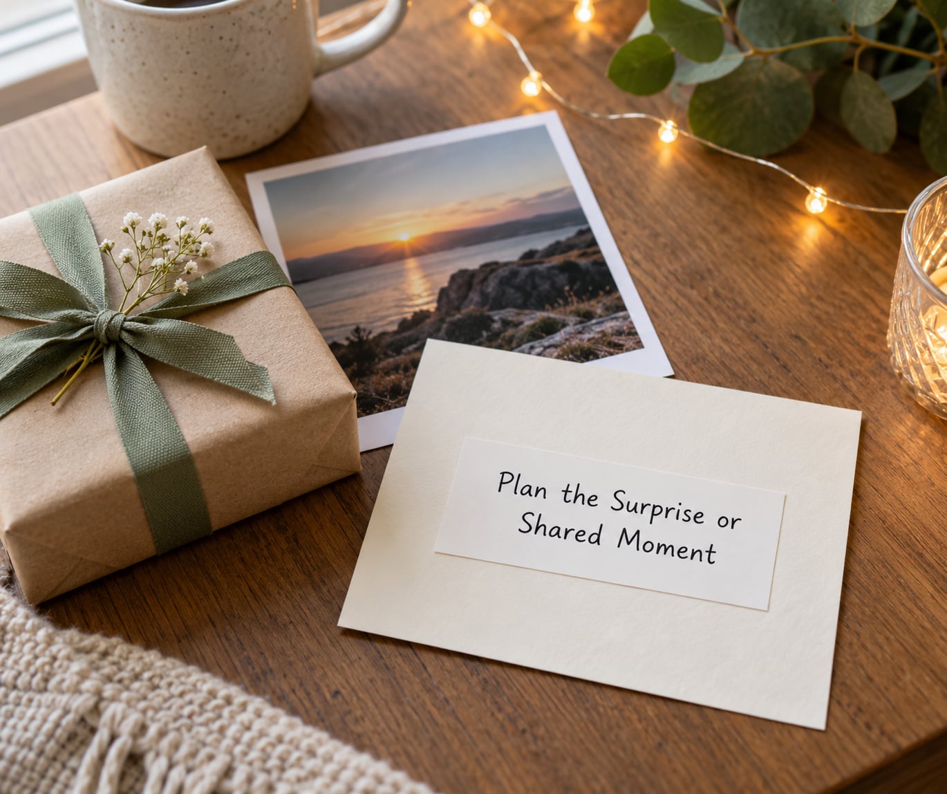 Plan the Surprise or Shared Moment