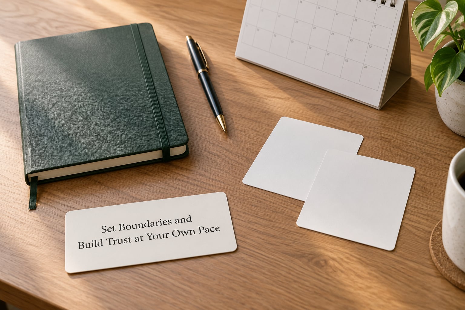 Set Boundaries and Build Trust at Your Own Pace