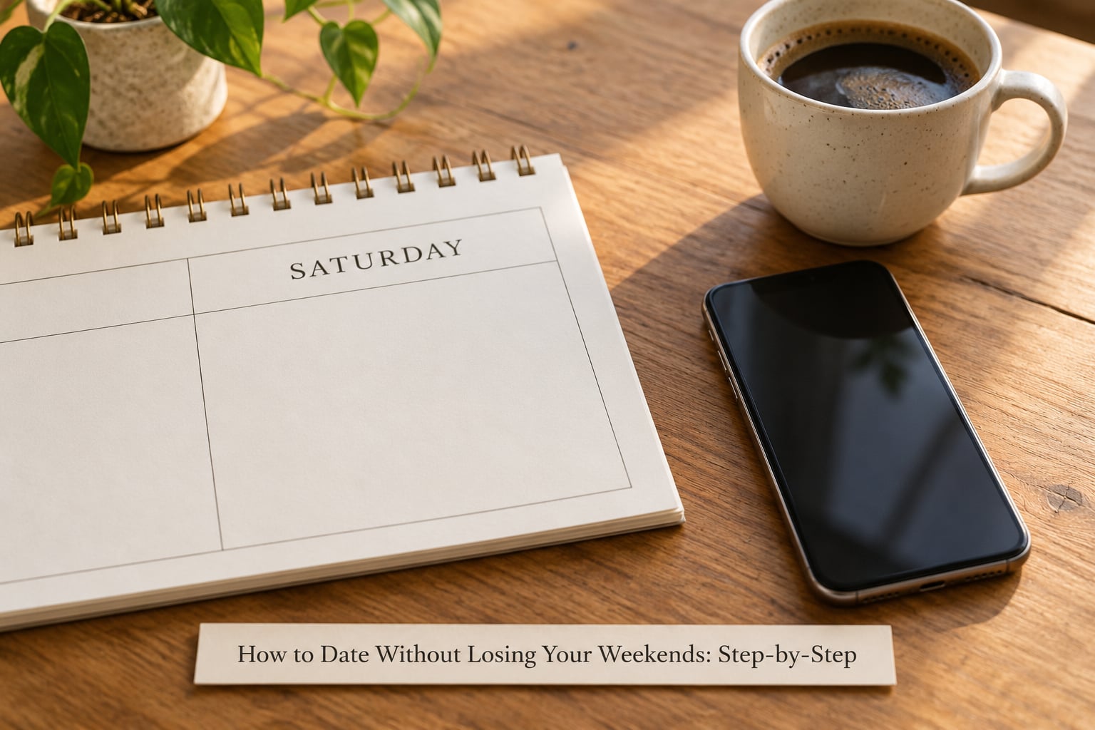 How to Date Without Losing Your Weekends: Step-by-Step