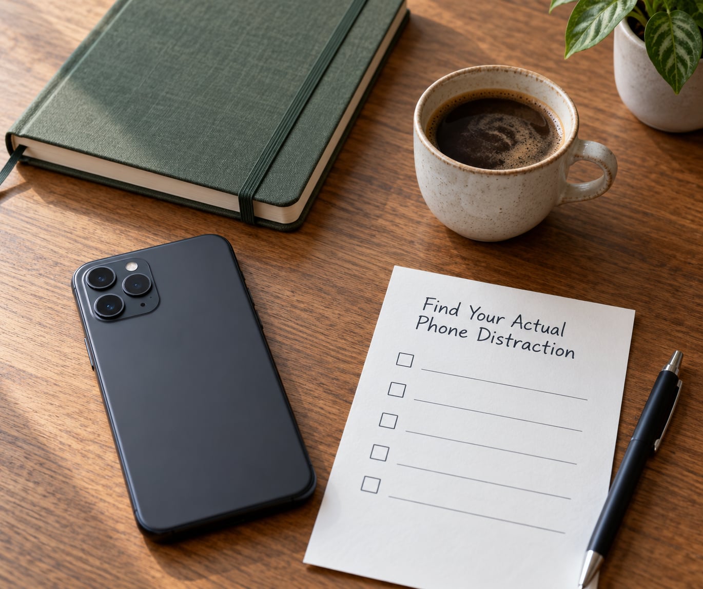 Find Your Actual Phone Distraction