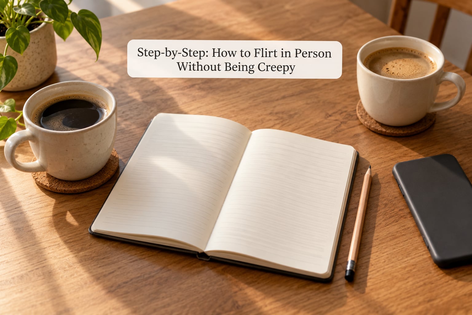 Step-by-Step: How to Flirt in Person Without Being Creepy