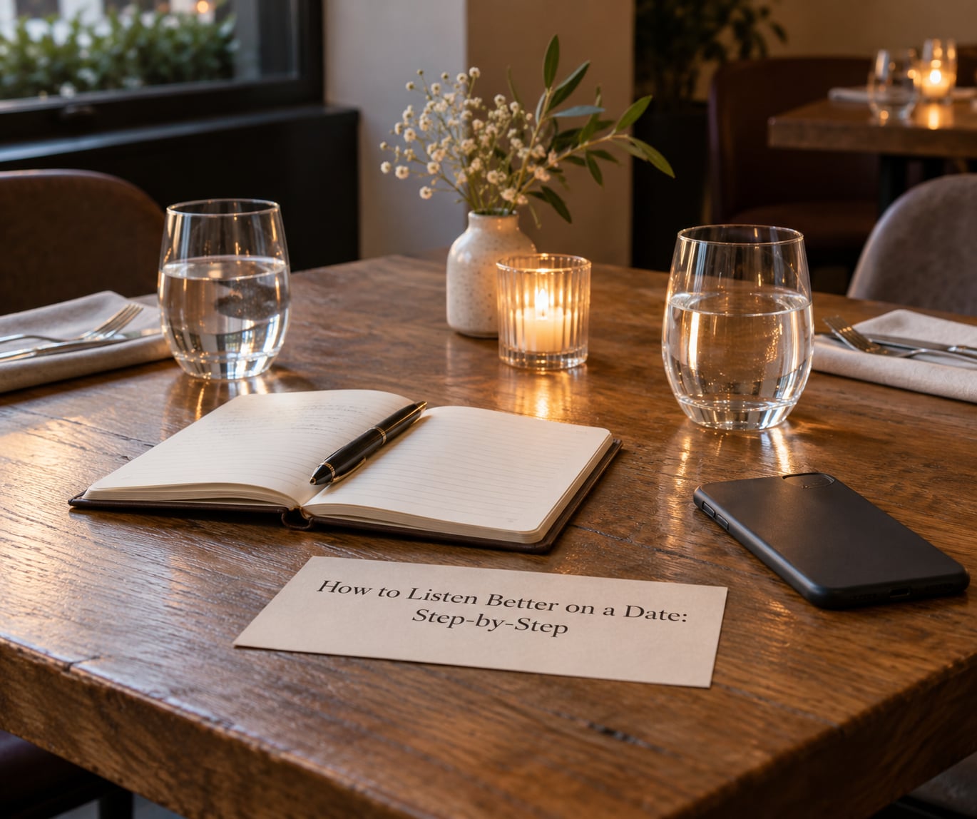 How to Listen Better on a Date: Step-by-Step