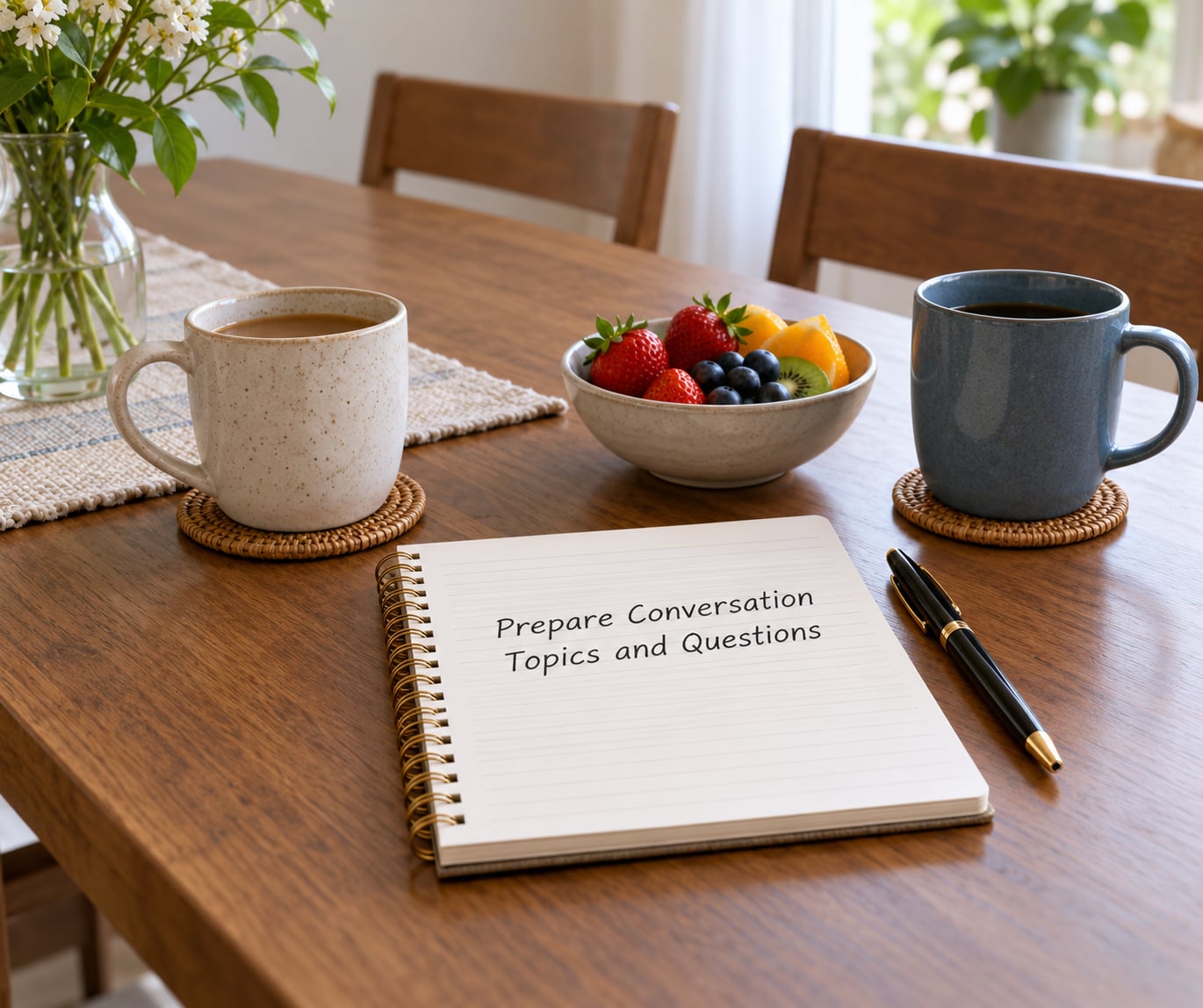 Prepare Conversation Topics and Questions