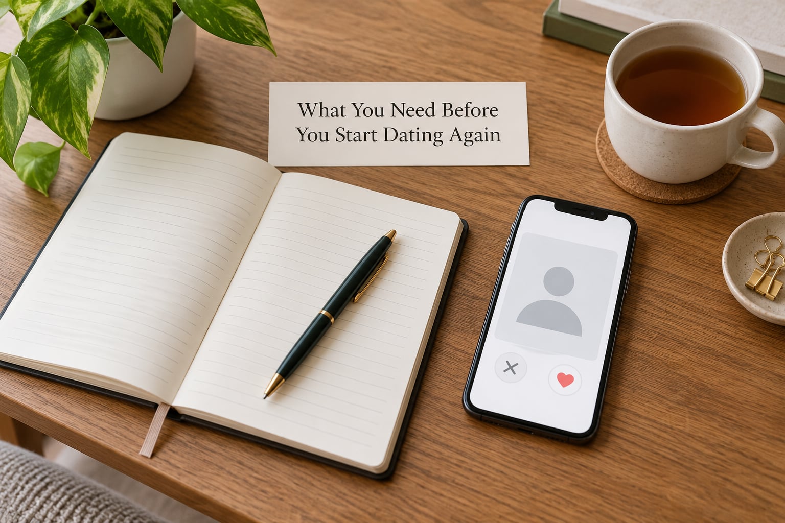 What You Need Before You Start Dating Again