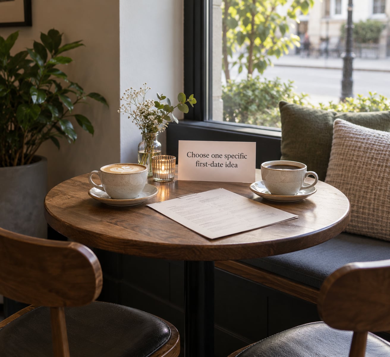 Choose one specific first-date idea