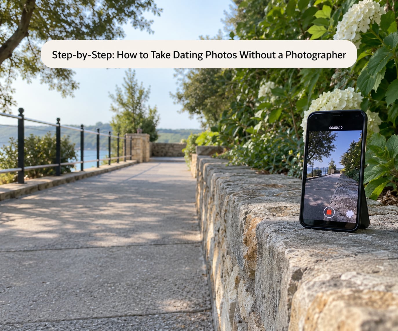 Step-by-Step: How to Take Dating Photos Without a Photographer