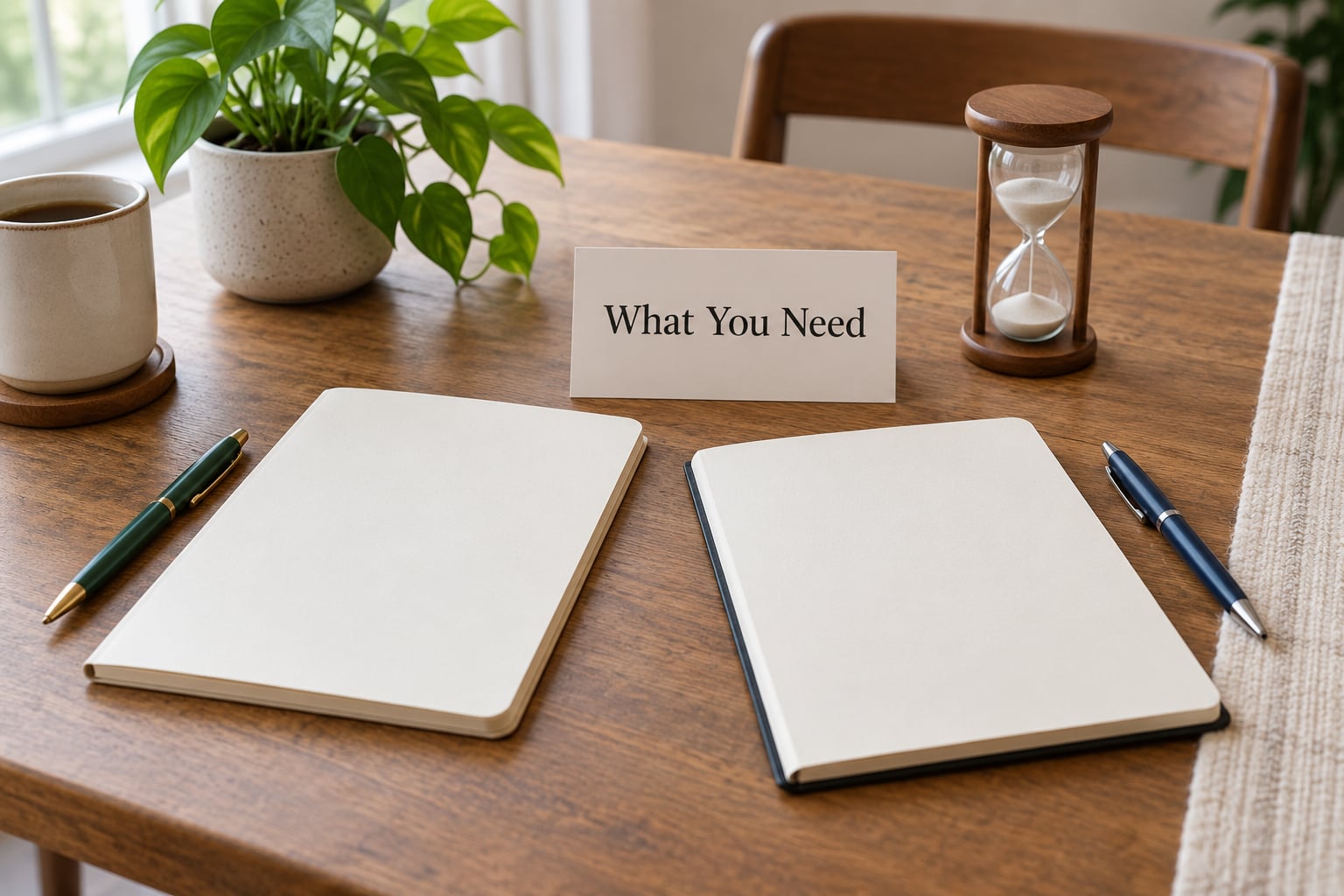What You Need