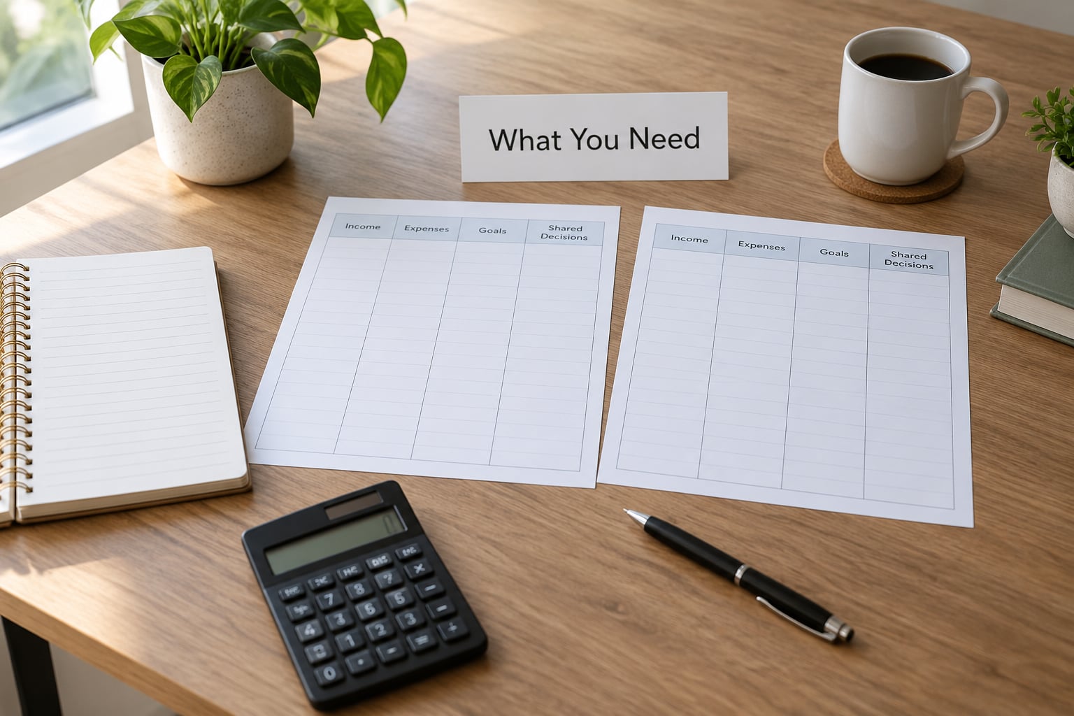 What You Need