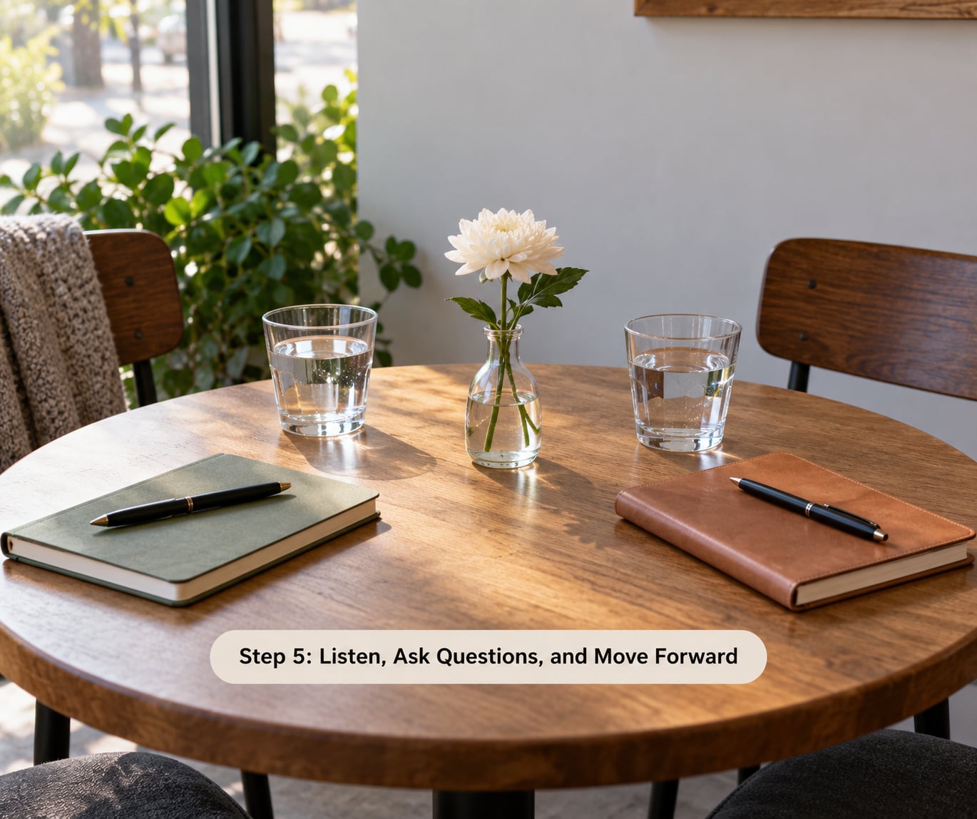 Step 5: Listen, Ask Questions, and Move Forward