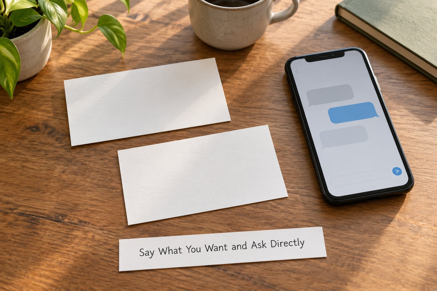 Say What You Want and Ask Directly
