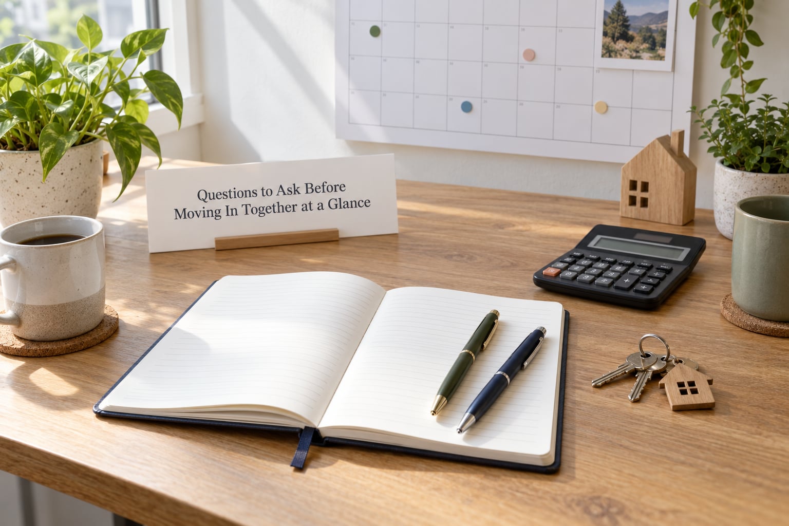 Questions to Ask Before Moving In Together at a Glance