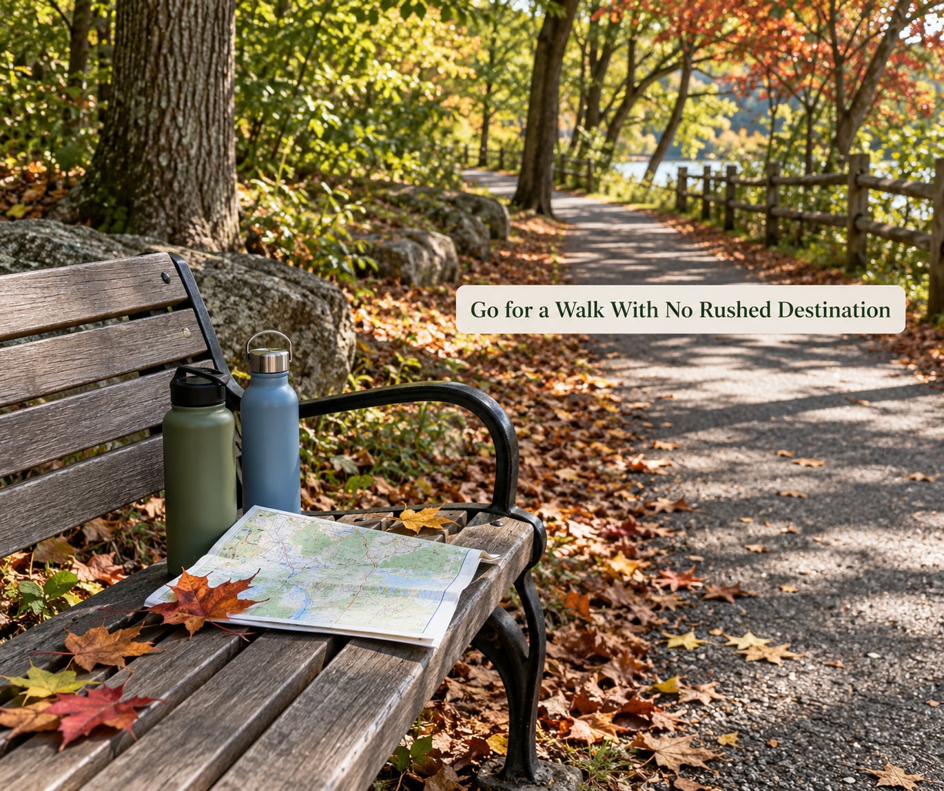 Go for a Walk With No Rushed Destination
