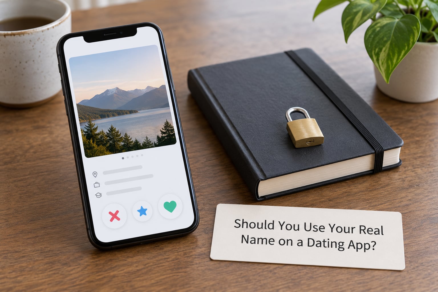 Should You Use Your Real Name on a Dating App?
