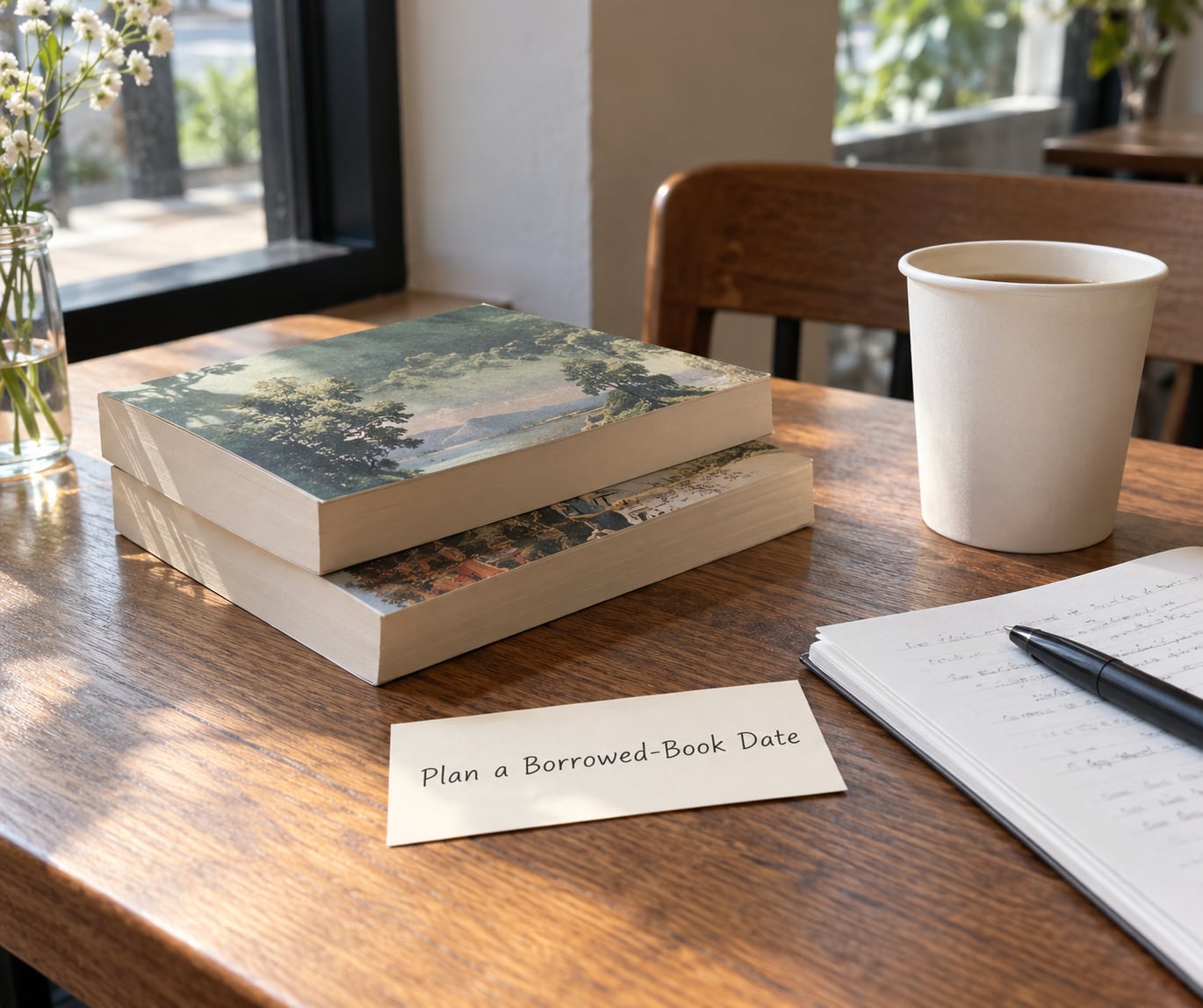 Plan a Borrowed-Book Date
