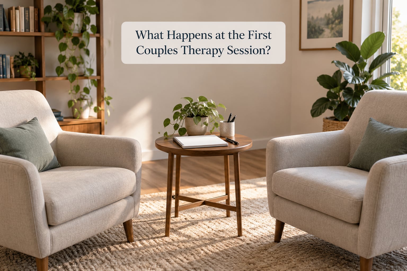 What Happens at the First Couples Therapy Session?