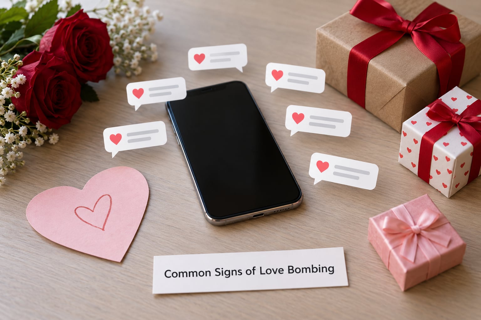 Common Signs of Love Bombing