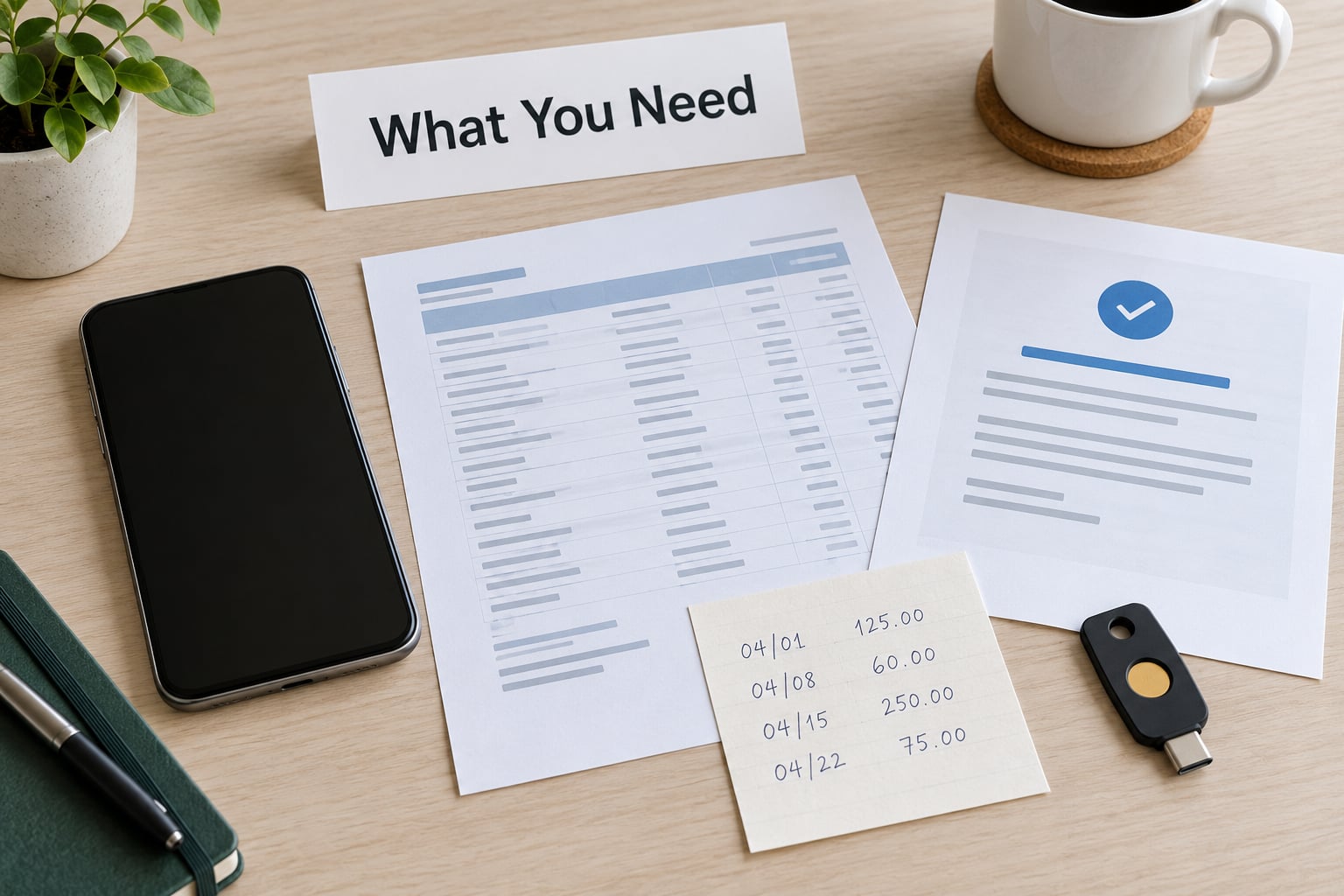 What You Need