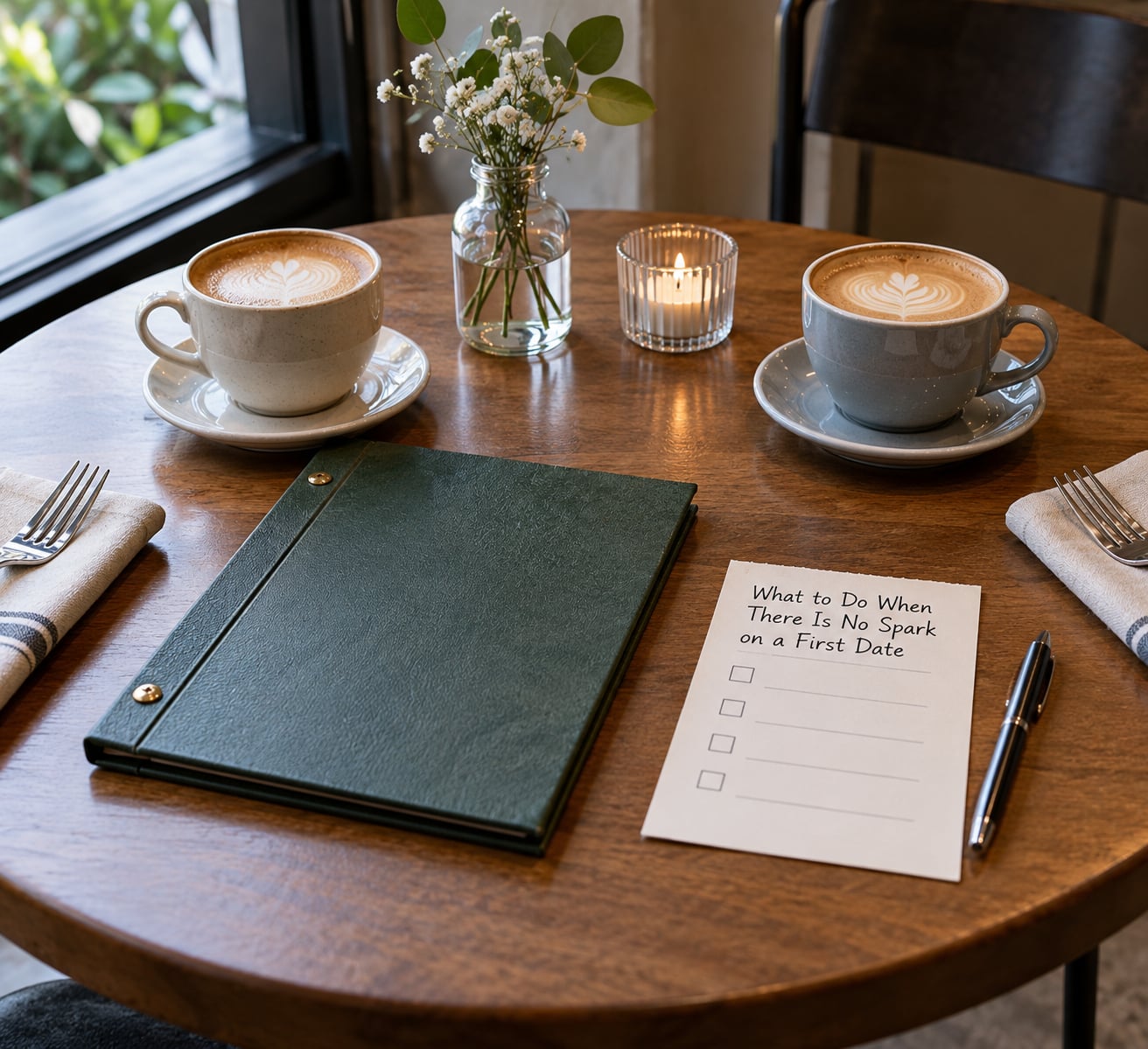 What to Do When There Is No Spark on a First Date