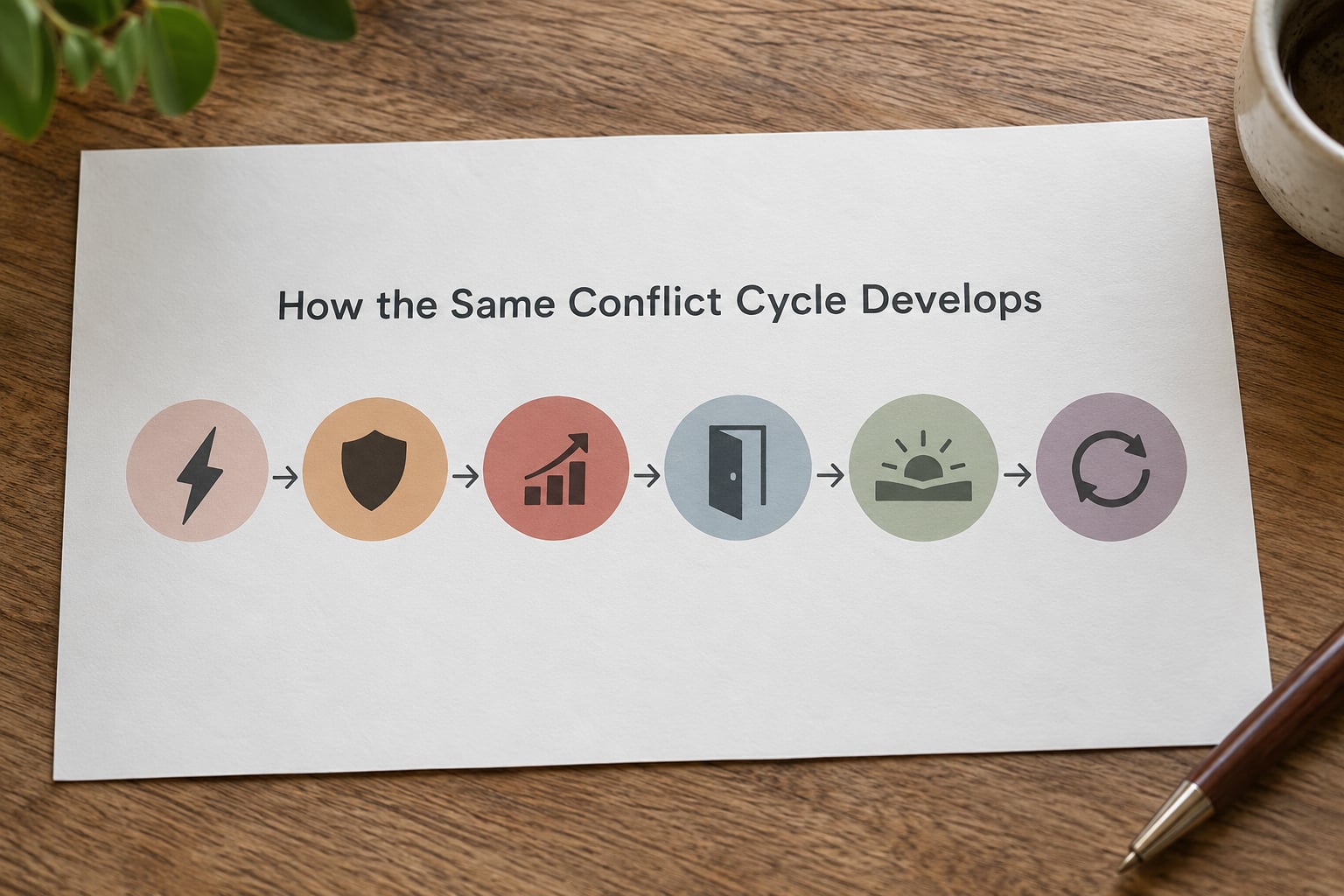 How the Same Conflict Cycle Develops