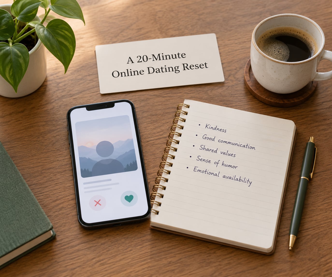 A 20-Minute Online Dating Reset